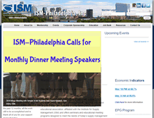 Tablet Screenshot of ism-phila.org